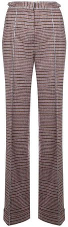 Gabriela Hearst classic tartan trousers