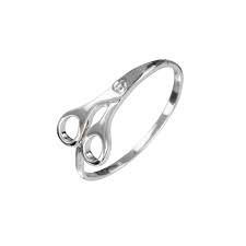 silver scissor ring - Google Search