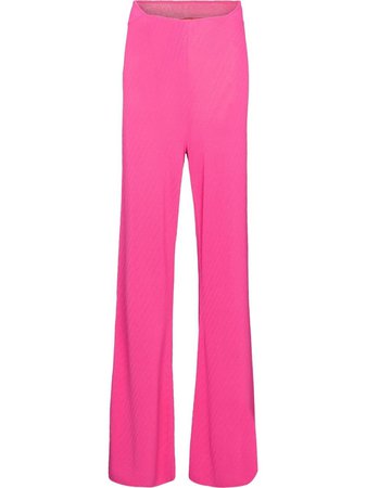Commission Heather Knitted Flared Trousers - Farfetch
