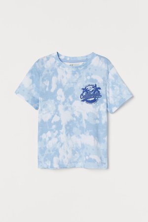 Camiseta con motivo estampado - Azul claro/California - NIÑOS | H&M ES