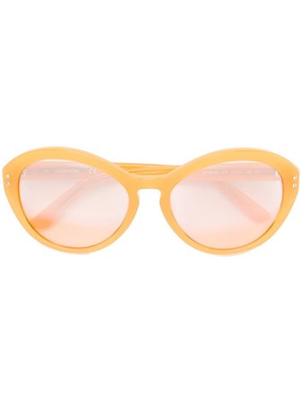 Calvin Klein 205W39nyc Round Sunglasses - Farfetch