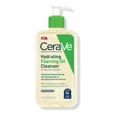 Hydrating Foaming Oil Cleanser - CeraVe | Ulta Beauty