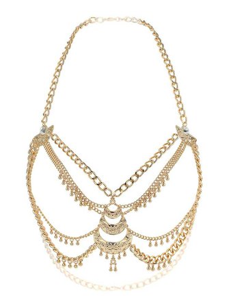 boxy chain necklace