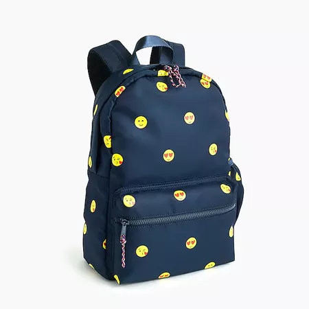Girls' Emoji-Print Backpack - Girls' Accessories | J.Crew