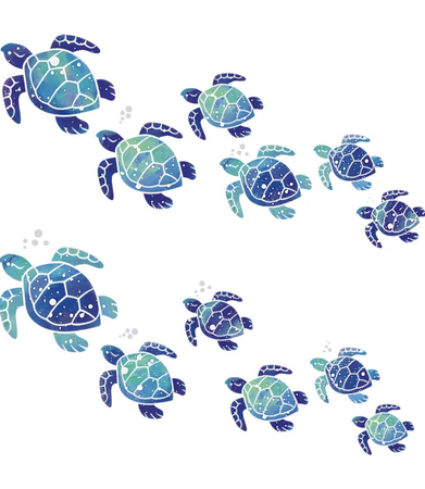 blue turtles