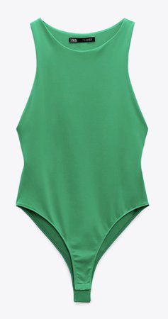 Green Zara Bodysuit