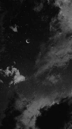 night sky black background