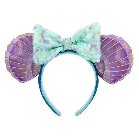 Amazon.com: Disney Parks Ariel Ear Headband - The Little Mermaid 30th Anniversary: Beauty