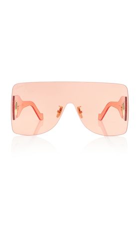 Transparent Mask Metal Sunglasses By Loewe | Moda Operandi