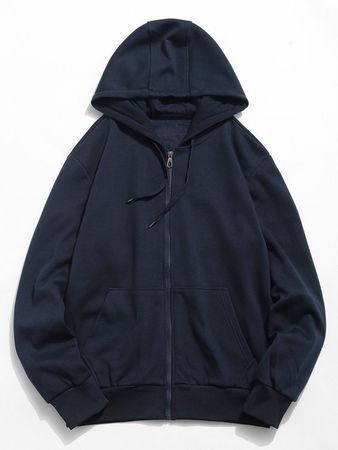 dark blue hoodie