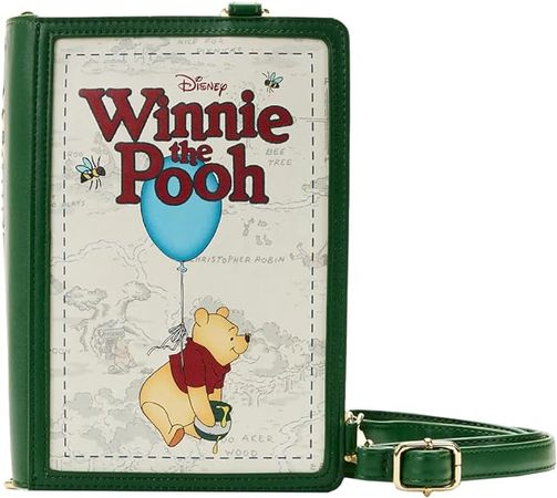 Amazon.com: Loungefly Disney sac à bandoulière Winnie The Pooh Classic Book : Clothing, Shoes & Jewelry