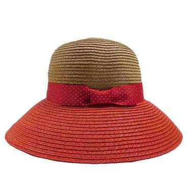 Red Striped Summer Safari Hat - Jones New York Women's Sun Hats — SetarTrading Hats