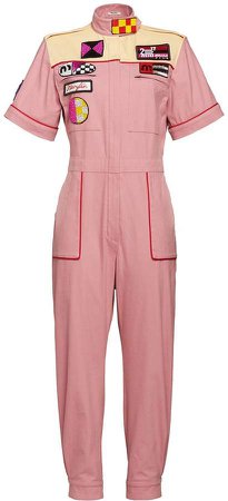 Rally patch jumpsuit