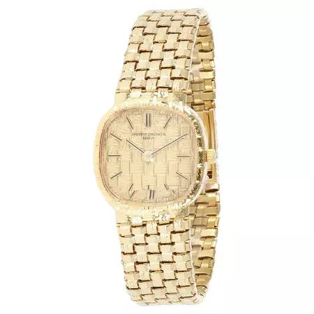 Vacheron Constantin Classique 13004 Women's Watch in 18kt Yellow Gold For Sale at 1stDibs