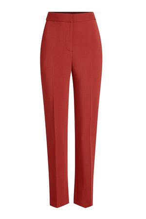 Rosetta Getty - Cropped Skinny Pants - red