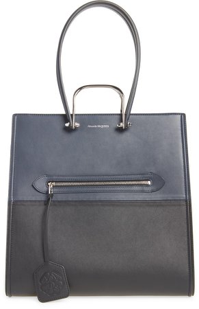 The Tall Story Colorblock Leather Tote