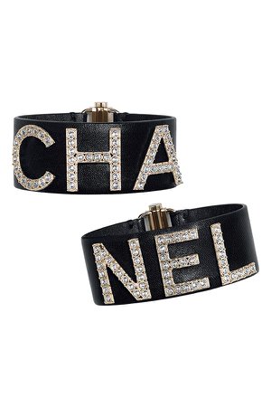 CHANEL - logo bracelet