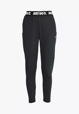 Nike Performance PANT - Pantalones deportivos - black/white - Zalando.es