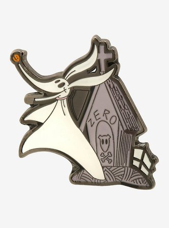 The Nightmare Before Christmas Zero Dog House Enamel Pin - BoxLunch Exclusive