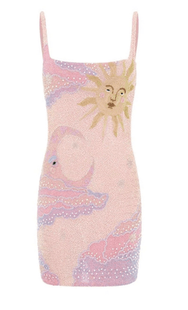 pink sun dress