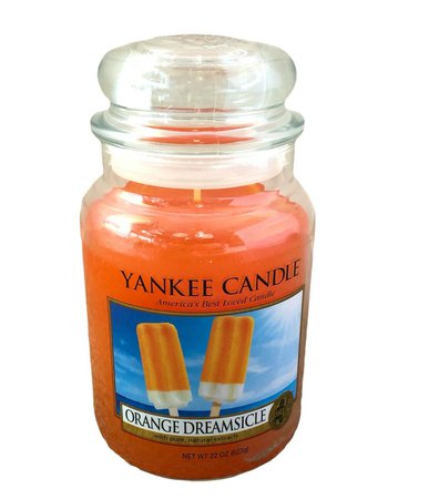 Yankee Candle Original Orange Dreamsicle Jar 22 oz New Unused Discontinued 609032806286 | eBay