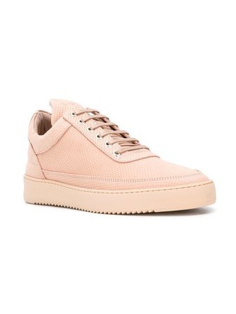 Filling Pieces perforated platform sole sneakers