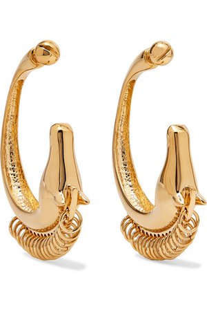 Chloé | Gold-tone earrings | NET-A-PORTER.COM
