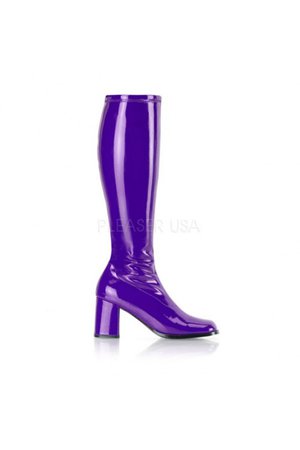 black purple heel boots - Google Search