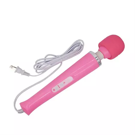 Happon 10 Speeds Wired Powerful Handheld Electric Back Massager with Strong Vibrations, Personal Therapy Massager for Muscle Aches, Sports Recovery, Body Pain (Pink) - Walmart.com