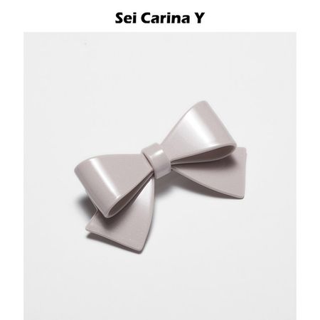 Sei Carina Y Bow Acetate Hair Clip Fashionable, Cute and Versatile Hair Accessories 2022 Summer New Products