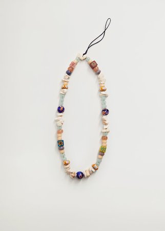 Beads mobile pendant - Woman | Mango South Korea