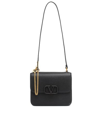 Valentino Garavani Vsling Leather Shoulder Bag - Valentino | Mytheresa