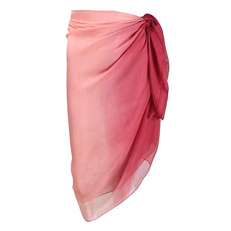pink/red ombre sarong