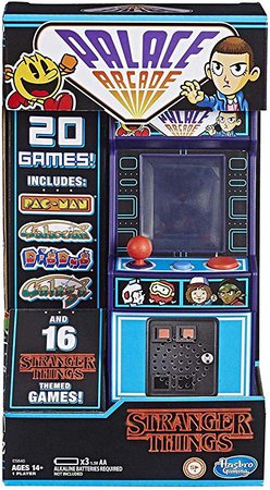 Hasbro Gaming Stranger Things Palace Arcade Handheld Electronic Game Ages 14 & Up: Toys & Games