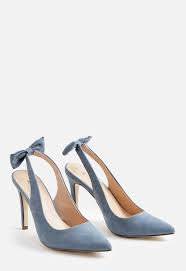 dusty blue heels