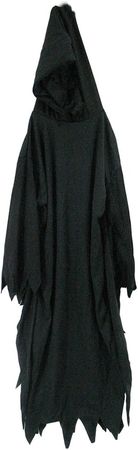 SeasonsTrading Black Hooded Robe - 56" Long at Amazon Women’s Clothing store: Grim Reaper