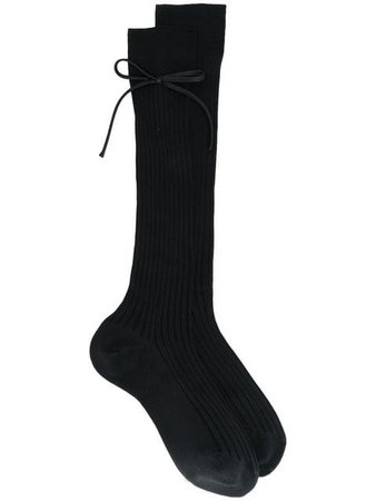 Prada Ribbed Knit Socks - Farfetch