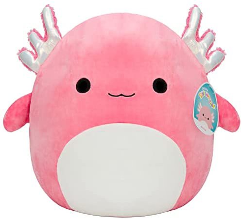 Squishmallow Large 16" Archie The Axolotl - Official Kellytoy Plush - Soft and Squishy Axolotl Stuffed Animal Toy - Great Gift for Kids : Toys & Games
