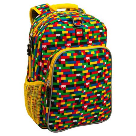 LEGO Brick Eco Heritage Classic 16.5" Kids' Backpack - Red/Blue : Target