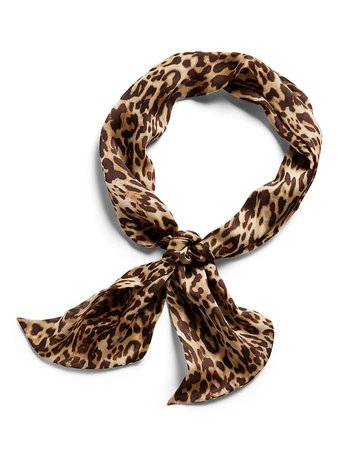 Leopard Neckerchief | Banana Republic