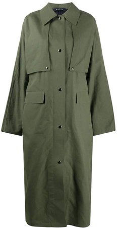 Kassl Editions oversized trench coat