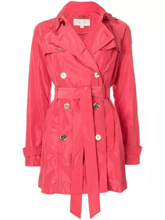 Michael Michael Kors coral fitted coat $188 - Buy Online - Mobile Friendly, Fast Delivery, Price