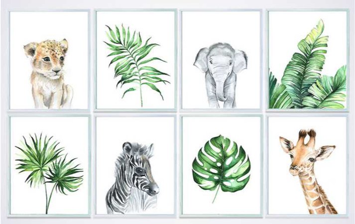 jungle animal prints