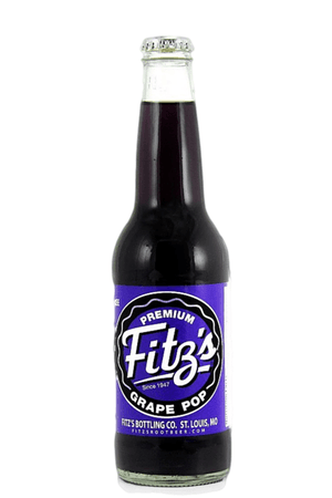 Fitz's Grape Pop ( 12 oz. glass bottles ) | Summit City Soda