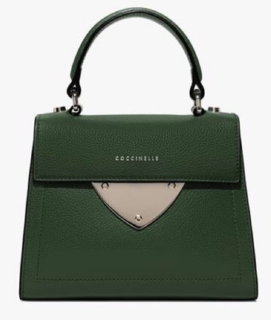 green coccinelle bag