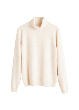 MANGO Turtleneck cashmere sweater