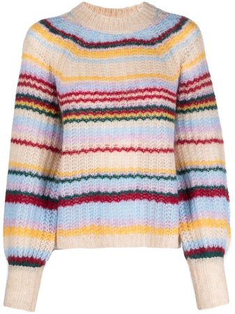 Stella Nova Striped Knitted Jumper - Farfetch