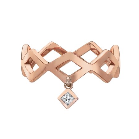 Lucia Princess Diamond Dangle Band - GiGi Ferranti Jewelry