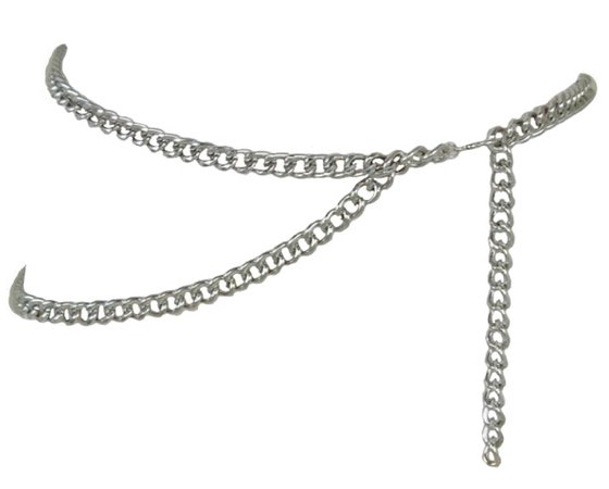 silver waist chain