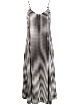 Ganni check dress £170 - Shop Online. Same Day Delivery in London